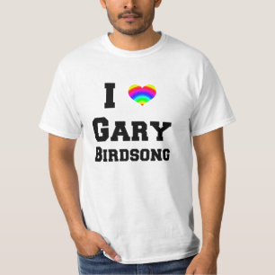 T-shirt Chant d'oiseau d'I <3 Gary