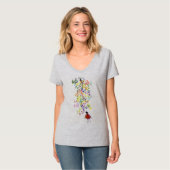T-shirt Chant d'oiseau - Plus de chant (Devant entier)
