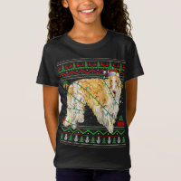 Chant Xmas moche style Père Noël Borzoi Chien Noël