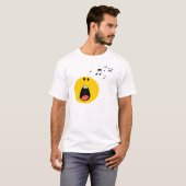 T-shirt chantant son peu de coeur (Devant entier)