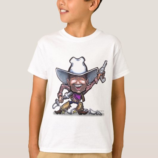 T-shirt Chanter Cowboy (Devant)