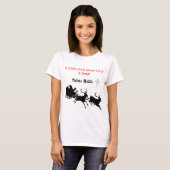 T-shirt Chanter le long de Noël - Carols & Festive Joy (Devant entier)