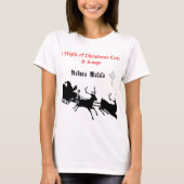 T-shirt Chanter le long de Noël - Carols & Festive Joy (Devant)