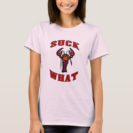 T-shirt Chanter quel écrevisse (Devant)