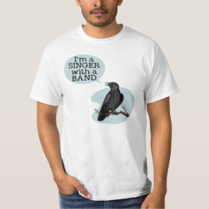 T-shirt Chanteur avec une bande
