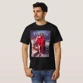 T-shirt Chanteur de bande de kit de premiers soins (Devant entier)