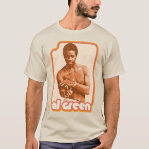 T-shirt Chanteur de musique vintage Fade Al Green Soul
