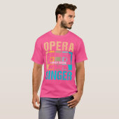 T-shirt Chanteur d'opéra (Devant entier)