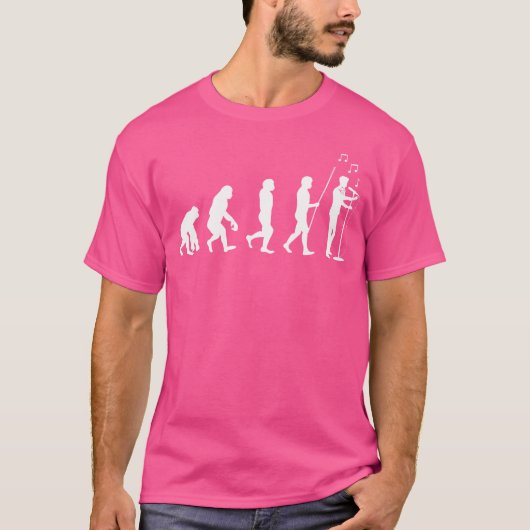 T-shirt Chanteur d'opéra Evolution Musicien chantant Exper (Devant)