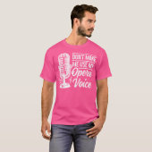 T-shirt Chanteur D'Opéra Ne Me Faites Pas Utiliser Mon Ope (Devant entier)