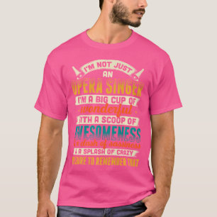 T-shirt Chanteur Opéra Pour Opéra Vocaliste Tenor Chanteur