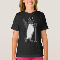 Chanteur Penguin Microphone