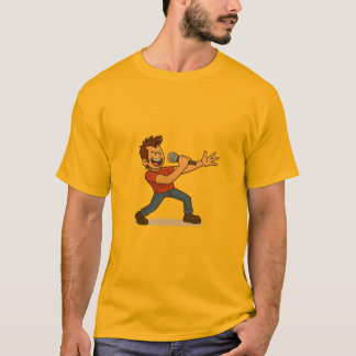 T-shirt Chanteur qui s'y met
