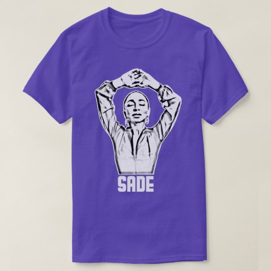 T-shirt Chanteur Sade Soul (Design devant)