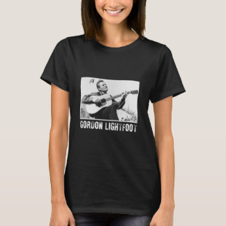 T-shirt Chanteur vintage Canada Gordon Lightfoot