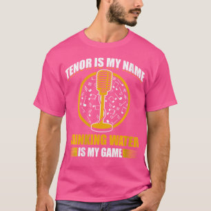 T-shirt Chanteuse D'Opéra Pour Opéra Vocaliste Tenor Singe