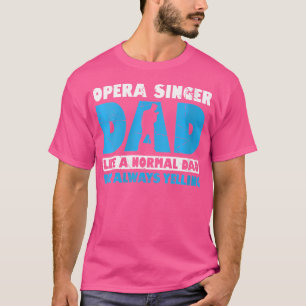 T-shirt Chanteuse D'Opéra Pour Opéra Vocaliste Tenor Singe