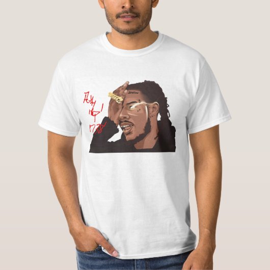 T-shirt Chanteuse Fetty Wap (Devant)