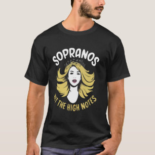 T-shirt Chanteuse Soprano Tessiture Vocal Voix Chant