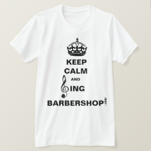 T-shirt Chantez le raseur-coiffeur