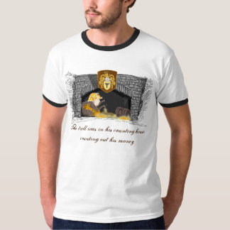 T-shirt Chantez une chanson de pièce de six pence