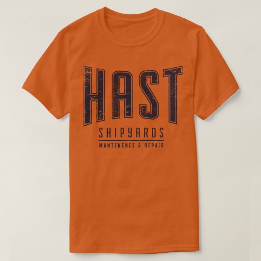 T-shirt Chantiers navals HAST (Design devant)