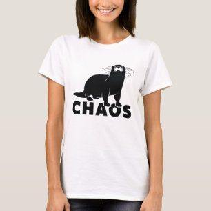 T-shirt Chaos de loutre