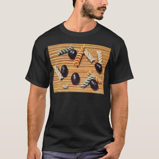 T-shirt Chaos de salade de pâtes (Devant)