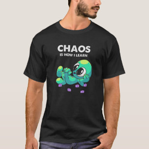 T-shirt Chaos Est Comment J'Apprends Aliens Aimer OVNI Ext