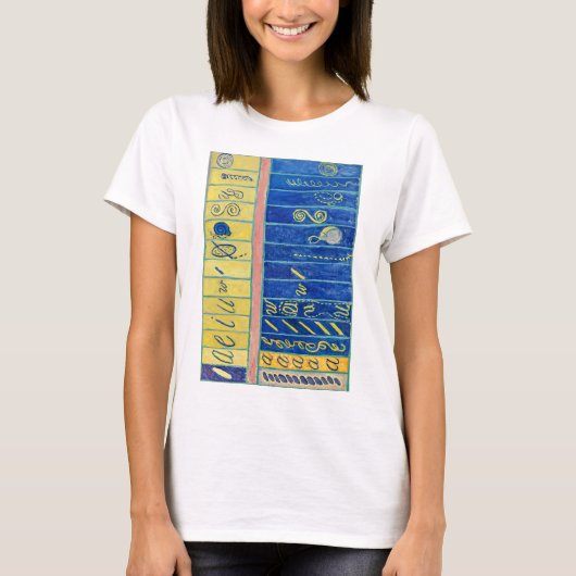 T-shirt Chaos primitif 13 | Hilma af Klint | (Devant)