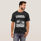 T-shirt Chaos & Trash Garbage Panda Funny Raccoon 8 (Devant entier)