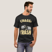 T-shirt Chaos & Trash Garbage Panda  Raccoon  1 (Devant entier)