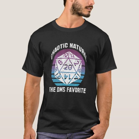 T-shirt Chaotique Naturel les DM favoris (Devant)