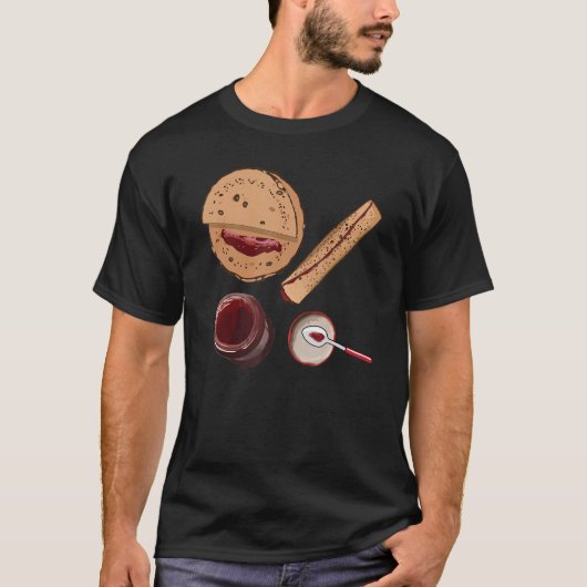 T-shirt Chapati Chapathi Indian Food Naan Pread Jam Inde (Devant)