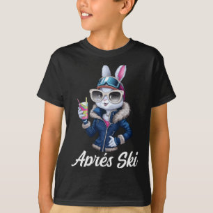 T-shirt Chapeau Après Ski Party Design Ski Bunny Tenue de