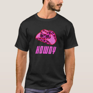 T-shirt Chapeau de Cowgirl Howdy Rodeo Équitation de Cool