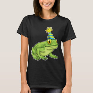 T-shirt Chapeau de fête de grenouille