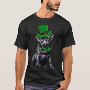T-shirt Chapeau de la Saint-Patrick de Carlin noir Drôle d