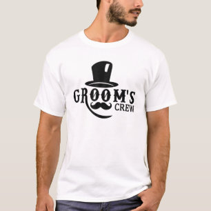T-shirt Chapeau de l'équipe du marié Mignon fiançailles fê