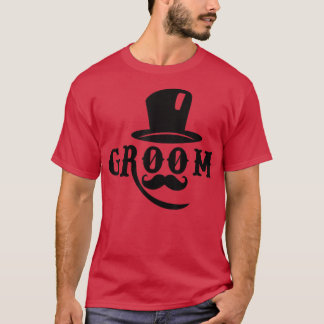 T-shirt Chapeau de marié homme Cute Engagement Mariage Ent