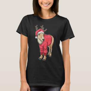 T-shirt chapeau de Noël de Reindeer