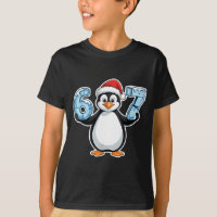Chapeau de Père Noël Pingouin 67 Numéros Glacés No