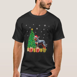T-shirt Chapeau de Père Noël pour l'allumage du sapin de N