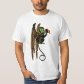 T-shirt Chapeau de singe volant maléfique de l'assistant V (Devant)