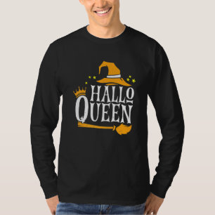 T-shirt Chapeau de sorcière de la reine d'Halloween passio
