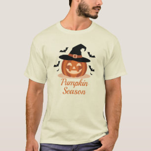 T-shirt Chapeau de sorcière de la saison des citrouilles