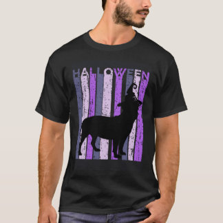 T-shirt Chapeau de Sorcière Staffy Halloween Sombre Épouva