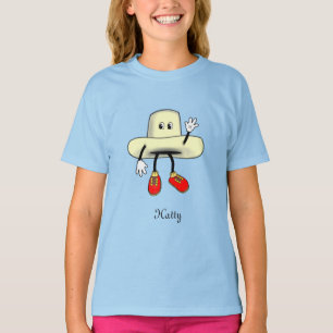 T-shirt Chapeau Joyeux Dessin Animé