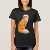 T-shirt Chapeau Noël Fox (Devant)