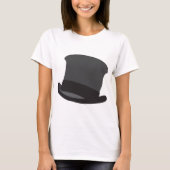 T-shirt Chapeau noir (Devant)